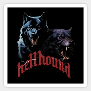 Vintage Vicious Hellhounds | Vintage | Dark Fantasy Magnet